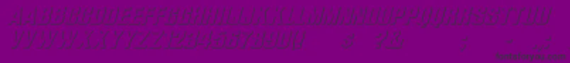 More about WhataReliefItalic Font WhataReliefItalic Font – Black Fonts on Purple Background