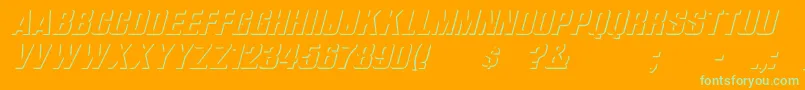 Подробнее о шрифте WhataReliefItalic Шрифт WhataReliefItalic – зелёные шрифты на оранжевом фоне