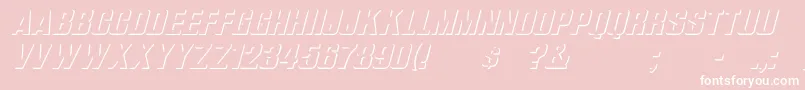 More about WhataReliefItalic Font WhataReliefItalic Font – White Fonts on Pink Background
