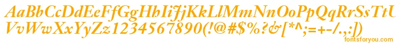 JansonTextLt76BoldItalic Font – Orange Fonts