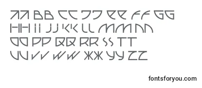 Uubastraight Font