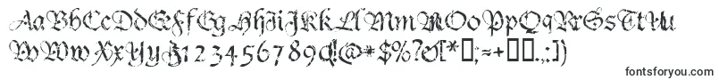 Crumble-fontti – keskiaikaiset fontit