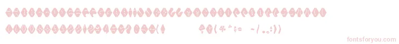 Electorate Boogie Font – Pink Fonts on White Background