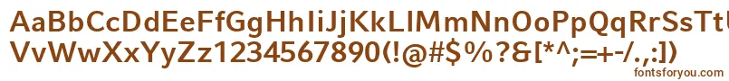 CompatilFactLtComBold Font – Brown Fonts