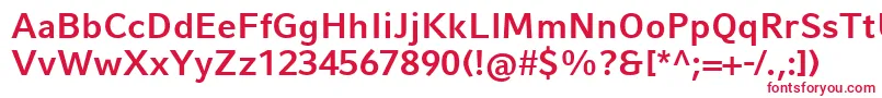 CompatilFactLtComBold Font – Red Fonts