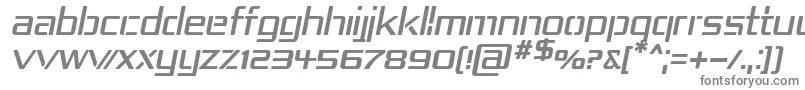 フォントRepub4i – 白い背景に灰色の文字