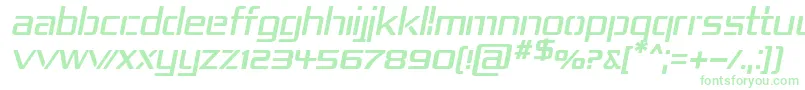 Repub4i-Schriftart – Grüne Schriften