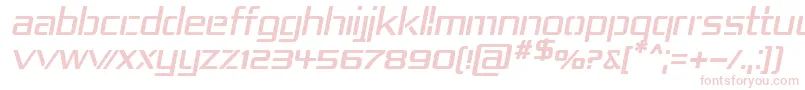 Repub4i-Schriftart – Rosa Schriften auf weißem Hintergrund