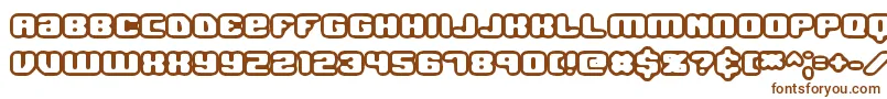 Jawbrko1 Font – Brown Fonts