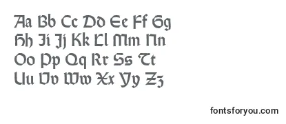 Weissrundgotisch Font