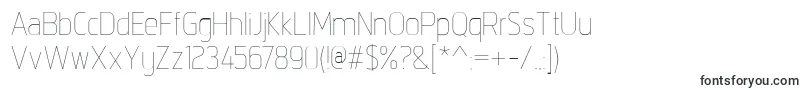 IntropolThin-fontti – Fontit KOMPAS-3D:lle