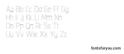 IntropolThin Font