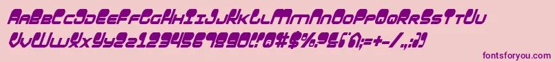 fuente HypnoAgentCondensedItalic – Fuentes Moradas Sobre Fondo Rosa