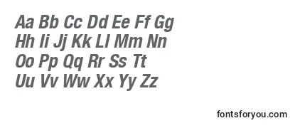 HelveticaLt77BoldCondensedOblique-fontti