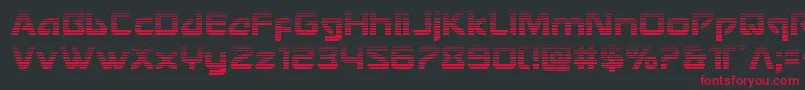 Usangelgrad Font – Red Fonts on Black Background