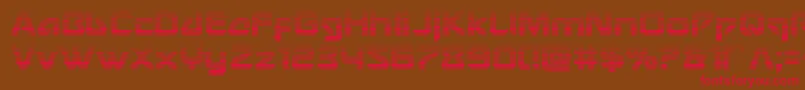 Usangelgrad Font – Red Fonts on Brown Background