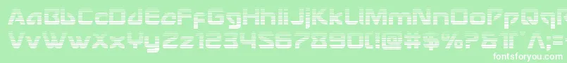 Usangelgrad Font – White Fonts on Green Background