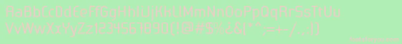 More about SabaticaRegular Font SabaticaRegular Font – Pink Fonts on Green Background
