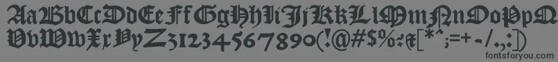 Kjv1611 Font – Black Fonts on Gray Background