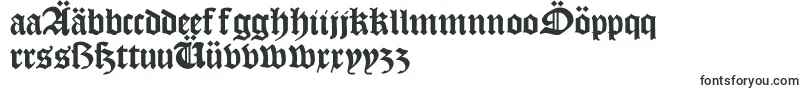 Kjv1611-Schriftart – deutsche Schriften
