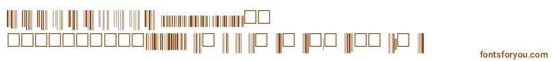 Шрифт Upcbwrp36xtt – коричневые шрифты на белом фоне