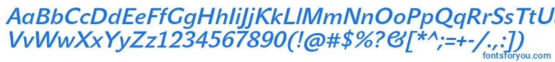 JohnsansMediumProItalic Font – Blue Fonts