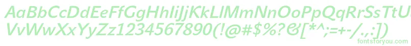 JohnsansMediumProItalic Font – Green Fonts