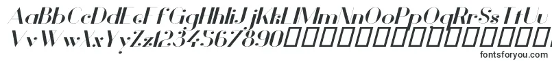 VanityBoldWideItalic Font – Fonts for Google Chrome