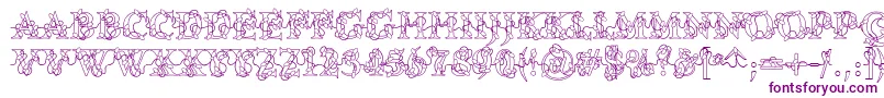 DjLights Font – Purple Fonts