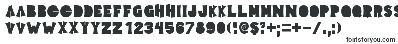 Шрифт Elecpklb – жирные шрифты