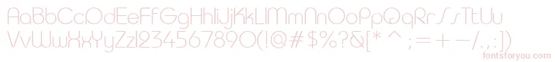 TauruslightNormal Font – Pink Fonts