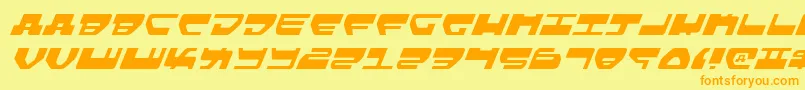 Weitere Informationen zur LoveladiesLightItalic-Schriftart LoveladiesLightItalic-Schriftart – Orangefarbene Schriften auf gelbem Hintergrund