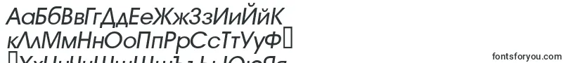AAvantebsItalic-fontti – bulgarialaiset fontit
