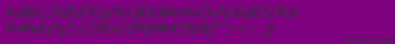 More about FuturaNarrowBolditalic Font FuturaNarrowBolditalic Font – Black Fonts on Purple Background