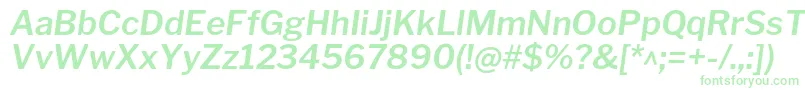 LibrefranklinSemibolditalic Font – Green Fonts