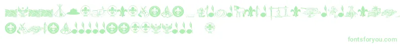 FtfIndonesianaScout Font – Green Fonts