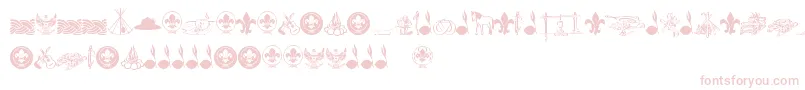 FtfIndonesianaScout Font – Pink Fonts