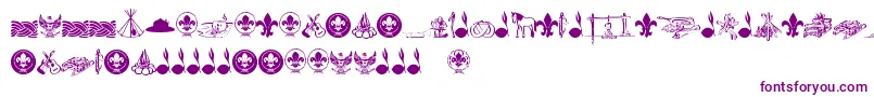 FtfIndonesianaScout Font – Purple Fonts