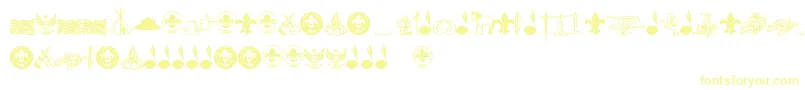 FtfIndonesianaScout Font – Yellow Fonts