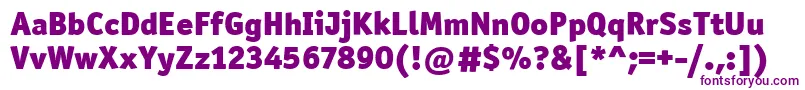 OfficinaSanItcBlack Font – Purple Fonts