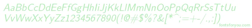 Lmsans12Oblique Font – Green Fonts