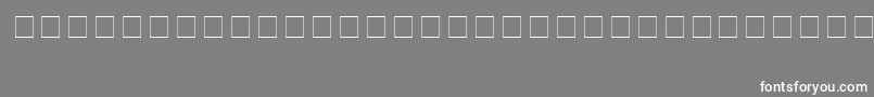 Lynwood Font – White Fonts on Gray Background