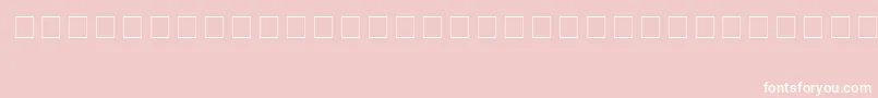 Lynwood Font – White Fonts on Pink Background