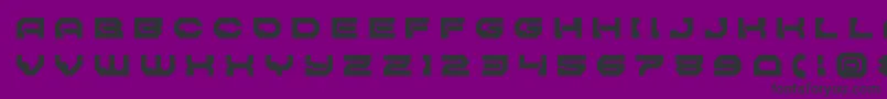 Fonte Pulsarclasssolidtitle – fontes pretas em um fundo violeta
