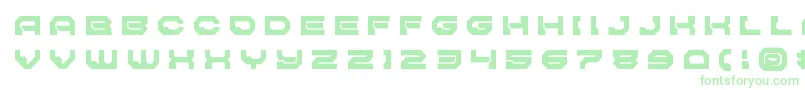 Шрифт Pulsarclasssolidtitle – зелёные шрифты