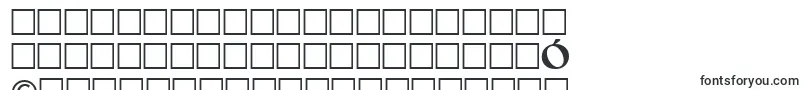 フォントNevadalhBold – バシキール文字