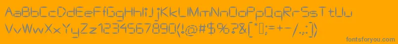 Подробнее о шрифте AsBascalc Шрифт AsBascalc – серые шрифты на оранжевом фоне