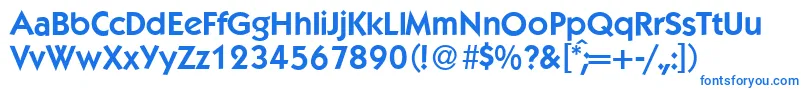 K792GeometricalDemiRegular Font – Blue Fonts