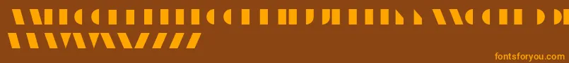Подробнее о шрифте UnicumRegular Шрифт UnicumRegular – оранжевые шрифты на коричневом фоне