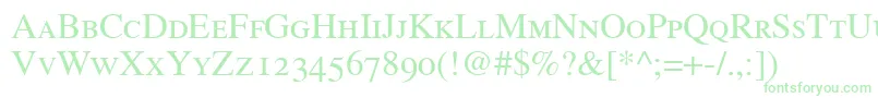 GrecoOldstyleSsiRomanSmallCaps Font – Green Fonts